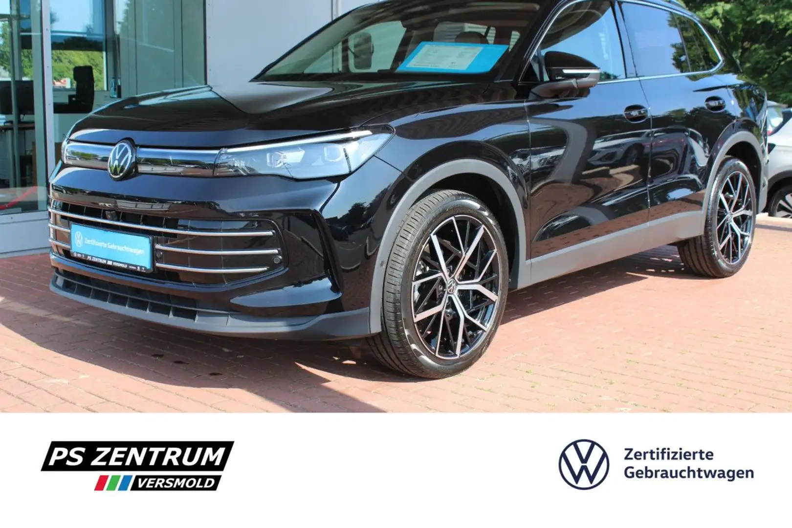 Volkswagen Tiguan 2.0 TDI DSG Elegance AHK STANDh bis Navi Negro - 1