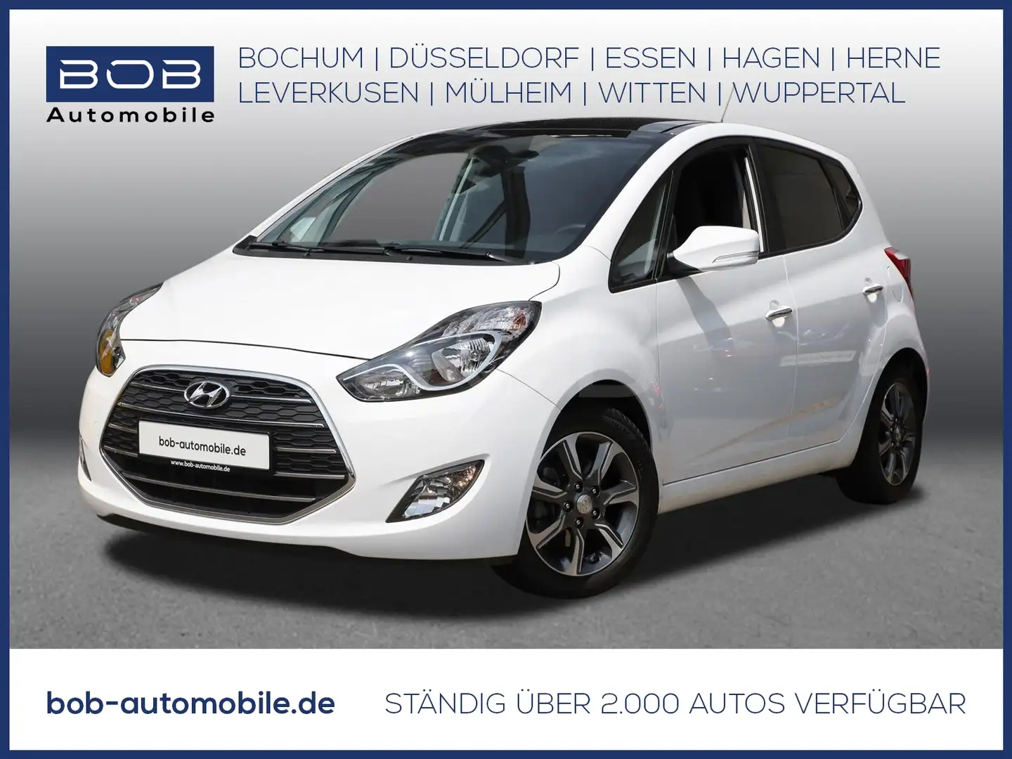 Hyundai iX20 Passion  SD NAVI SHZ LHZ PDC KLIMA BT ZV Bílá - 1