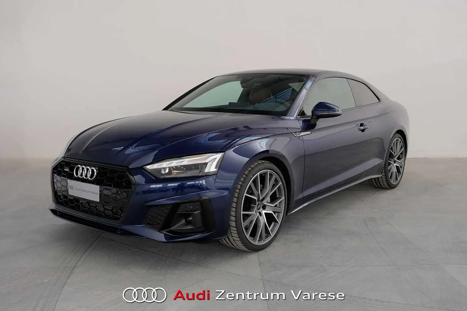 Audi A5 Coupé 40 204CV TFSI Quattro Stronic Sline Bleu - 1