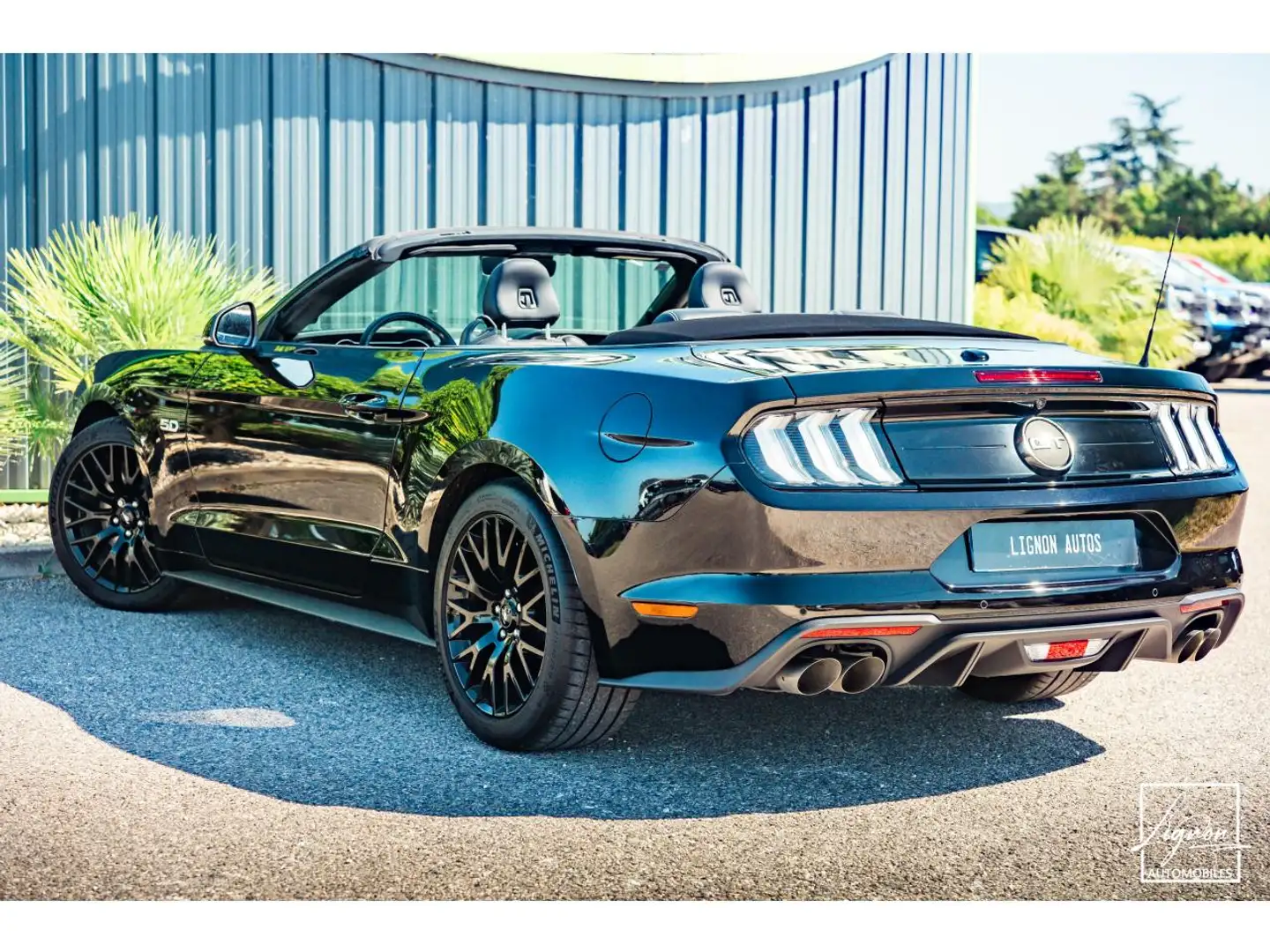 Ford Mustang Cabriolet Gt 5.0l V8 450 Bva10 Premium Noir - 2