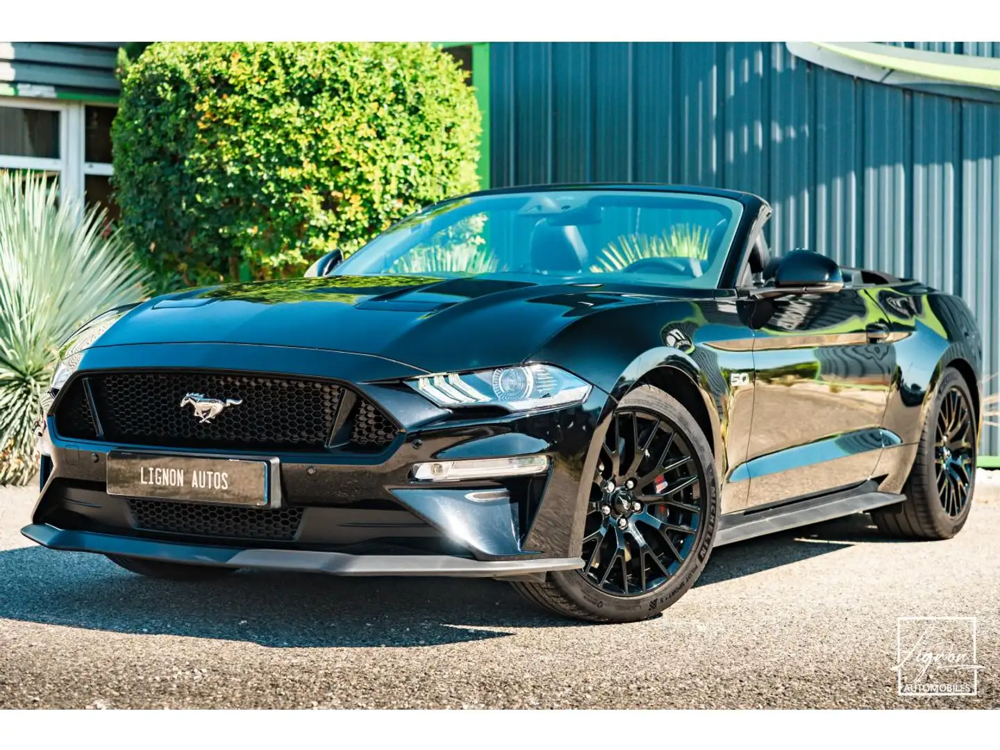 Ford Mustang Cabriolet Gt 5.0l V8 450 Bva10 Premium Noir - 1