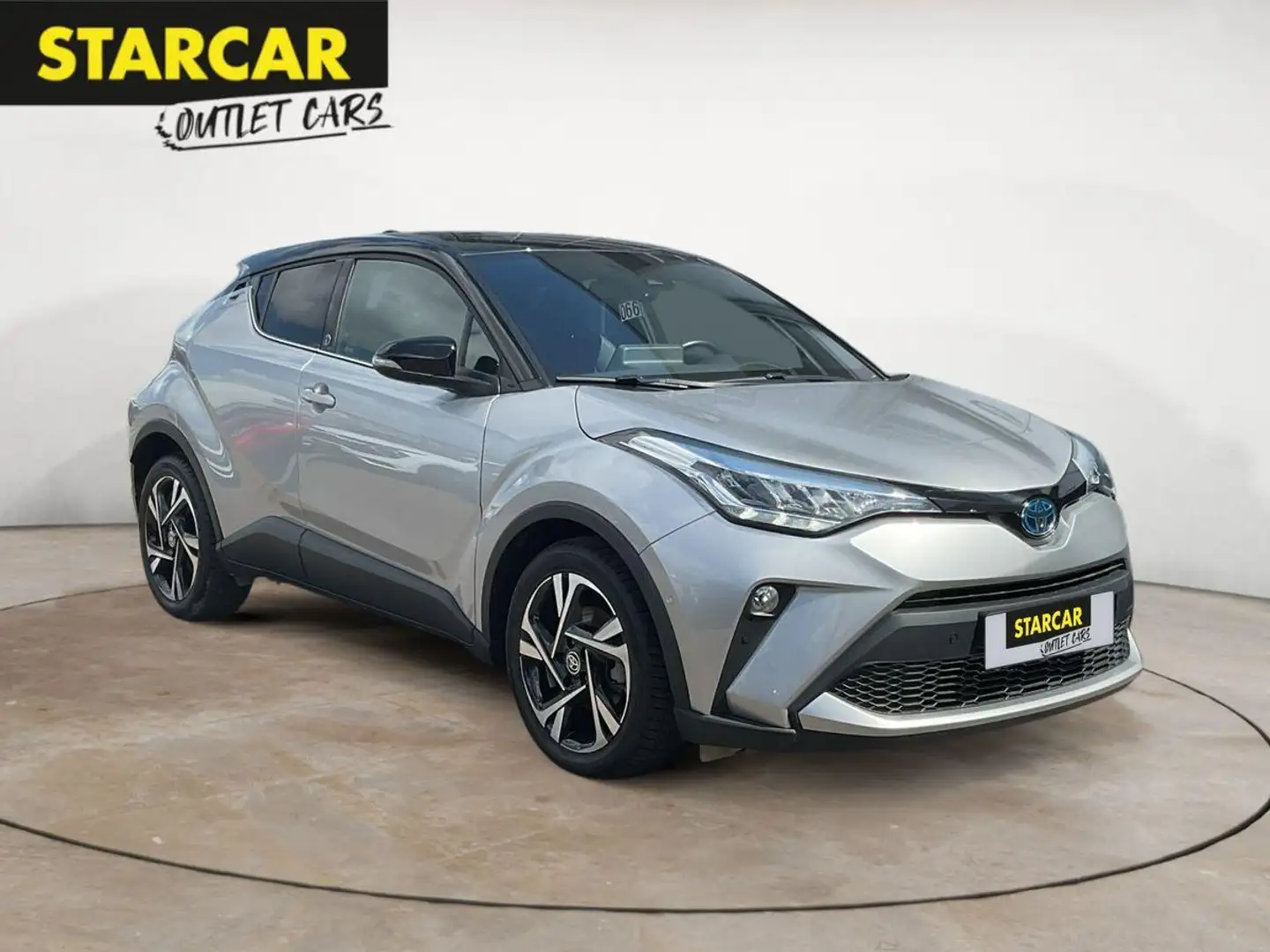 Toyota C-HR HYBRID TEAM D 1.8 16V NAVI+ACC+BI-LED+RFK+SHZ+LHZ+ Silver - 1
