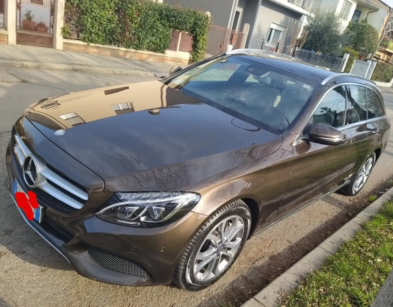 Mercedes-Benz C 220 Classe C-S205 2014 SW SW d (bt) Sport auto Marrone - 2