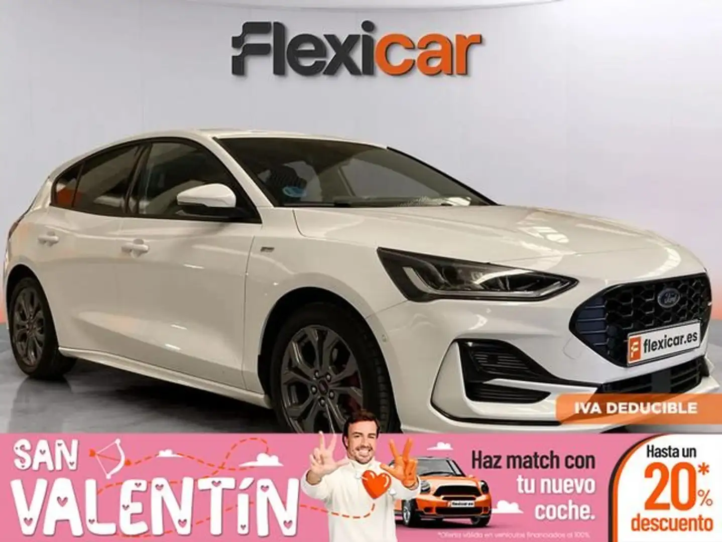 Ford Focus 1.0+Ecob.+MHEV+114kW+Active+Design+SIP Blanc - 1