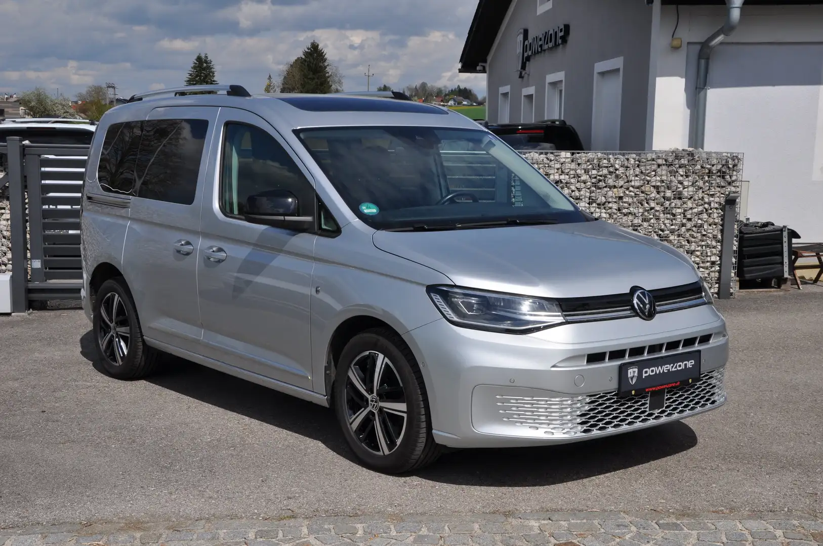 Volkswagen Caddy Caddy 2,0 TDI DSG Pano LED Virtual Kamera ACC Silber - 1