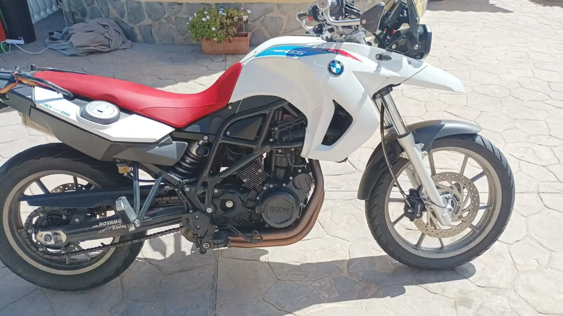 BMW F 650 GS Biały - 1