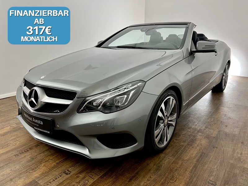 Mercedes-Benz E 200 CABRIO/ 39tKM/ AHK/ GARANTIE/MB SCHECKHEFT