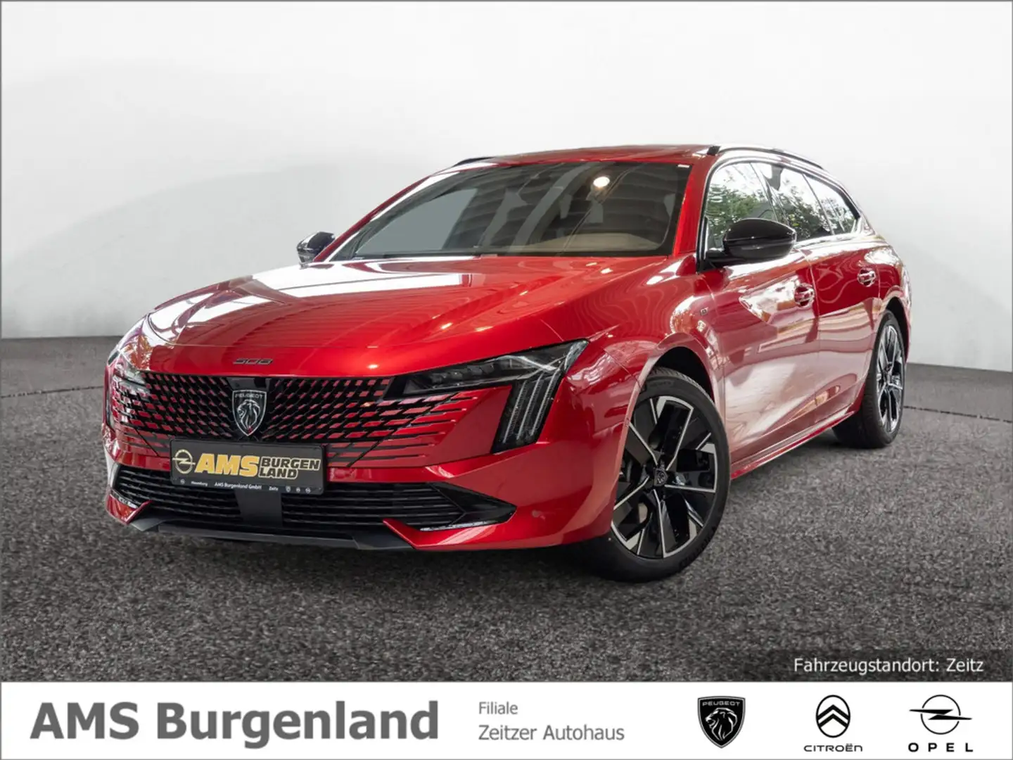 Peugeot 508 SW GT PureTech 130 Leder,Navi voll Rot - 1