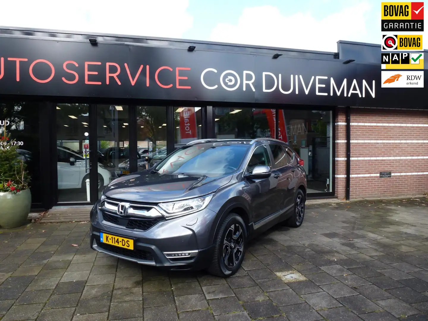 Honda CR-V 2.0 Hybrid AWD Lifestyle perfecte volledig onderho Grijs - 1