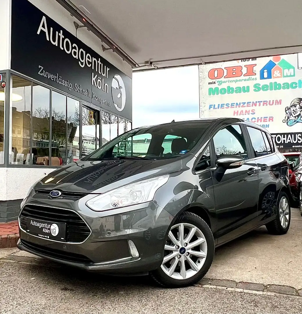 Ford B-Max Titanium Aut.*52.533KM*PDC*SHZ*KLI*1-J GAR Grau - 1