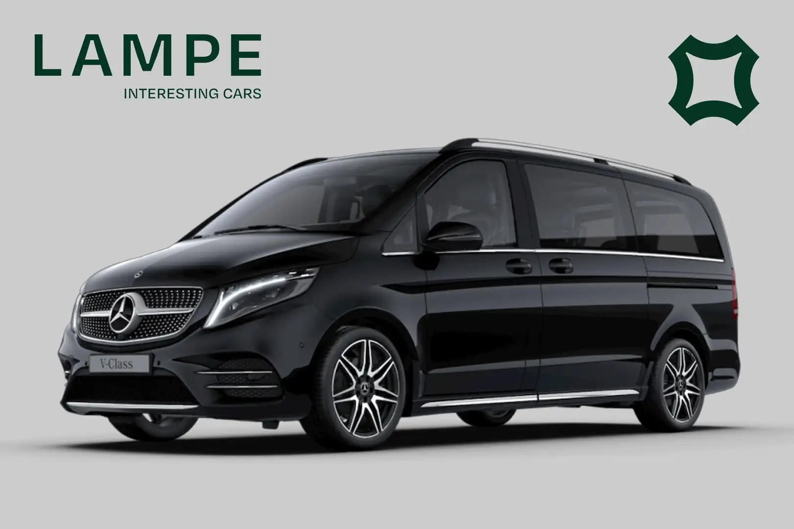 Mercedes-Benz V 250 d Long AMG Line Lichte Vracht Leder Trekhaak Nero - 1