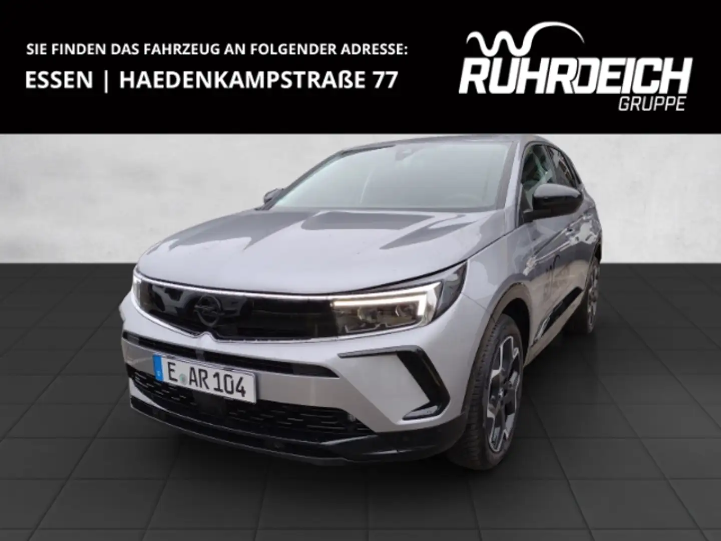 Opel Grandland GS Line 1.5 D ALLWETTER 360°NAVI AGR LED PDC Navi Gris - 1
