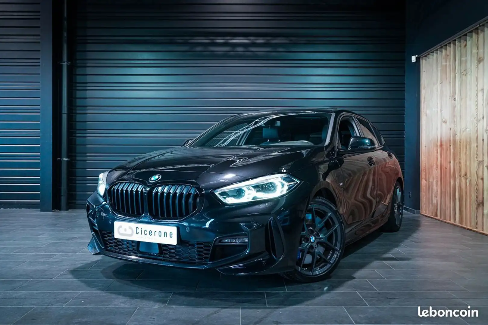 BMW 118 SÉRIE 118D 150ch PREMIÈRE MAIN MSPORT TOIT OUVRANT Nero - 1
