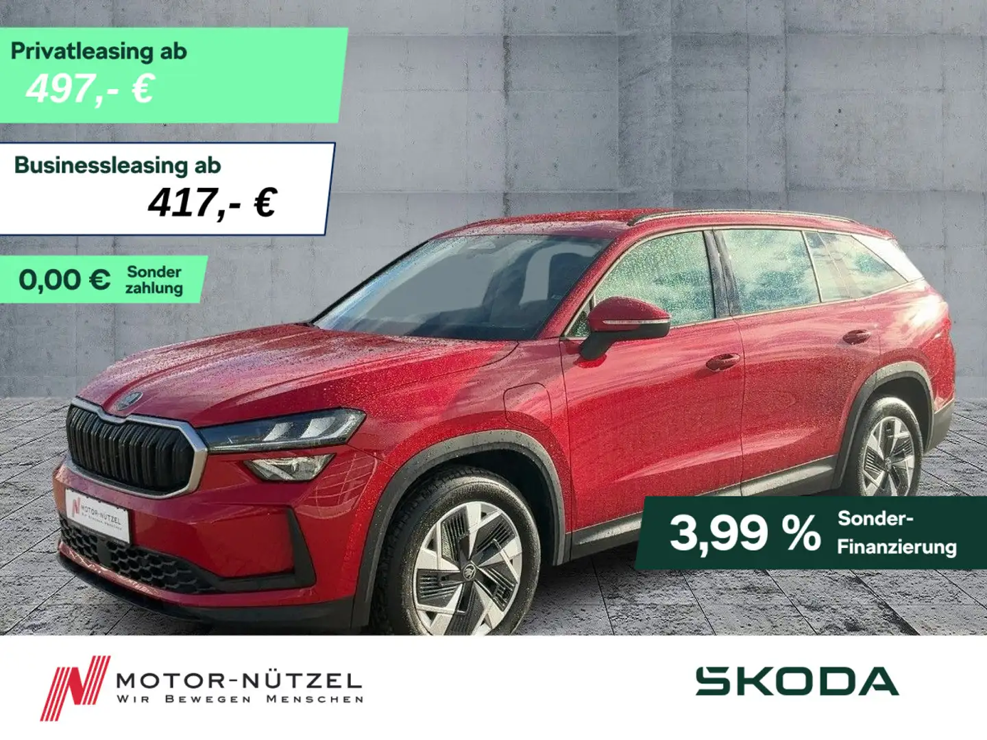 Skoda Kodiaq iV 1.5 TSI DSG SELECTON LED+NAVI+ACC+SHZ Rood - 1