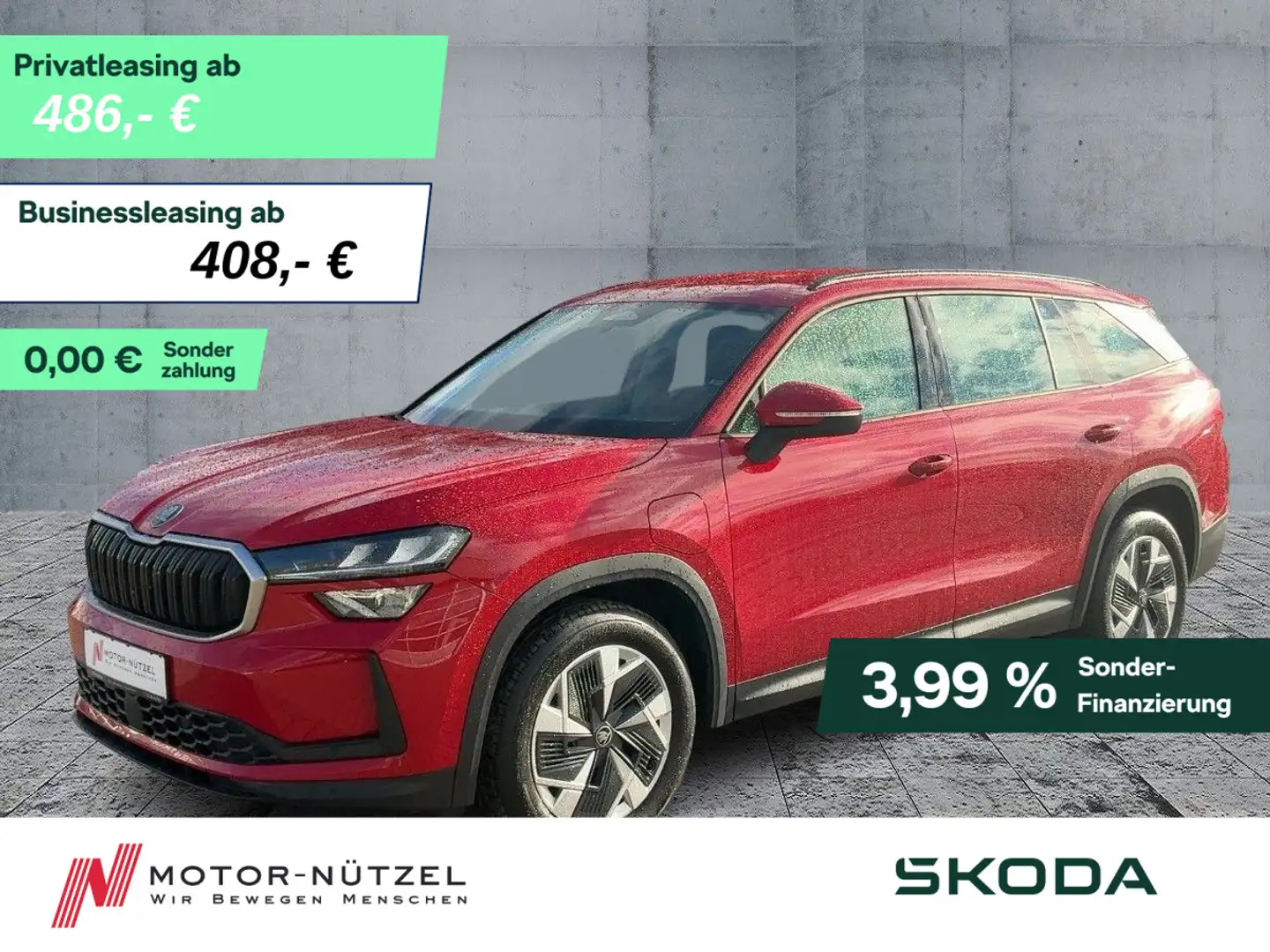 Skoda Kodiaq iV 1.5 TSI DSG SELECTON LED+NAVI+ACC+SHZ Rojo - 1