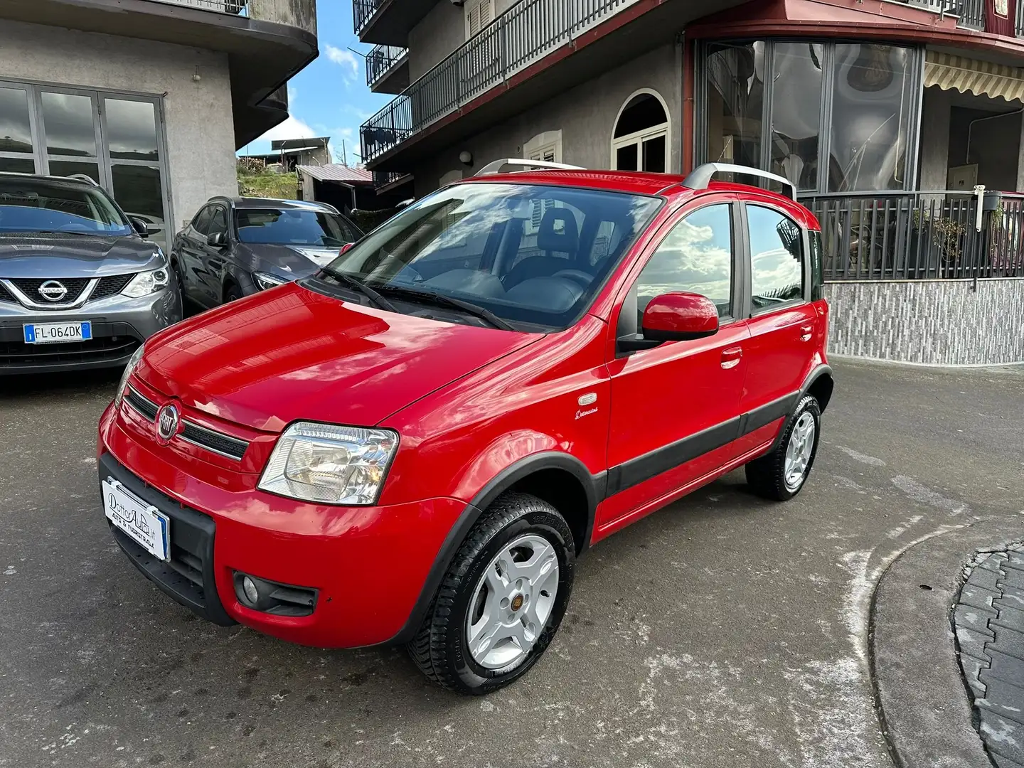 Fiat Panda 1.3 mjt 16v 4x4 75cv Rouge - 1