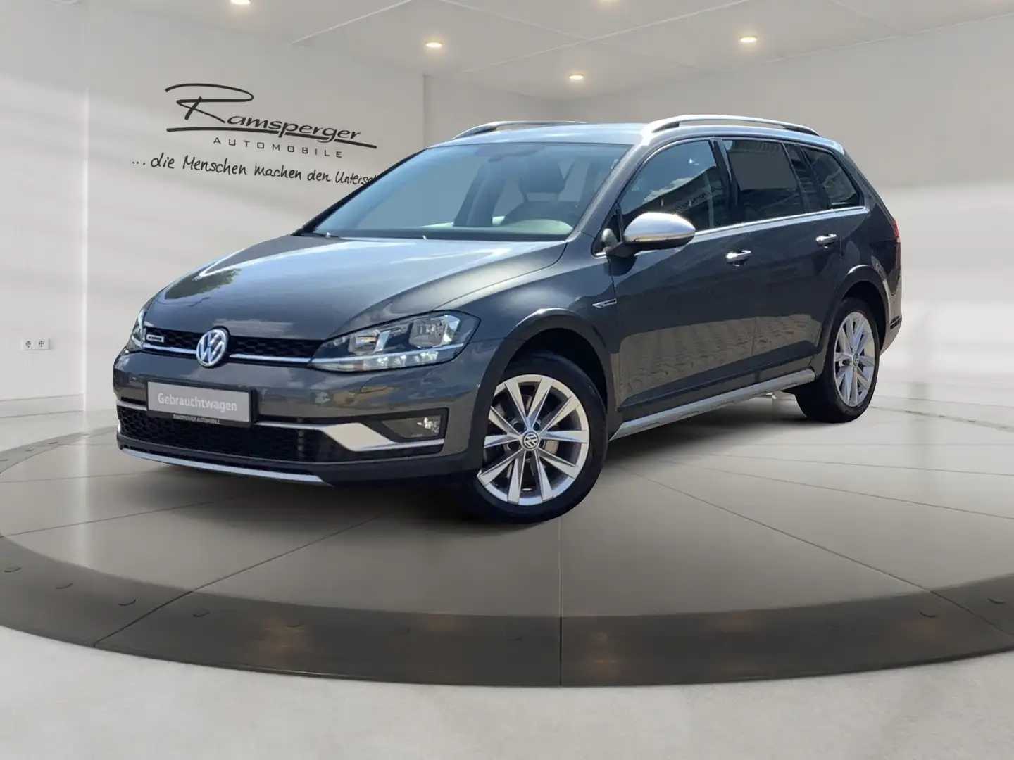 Volkswagen Golf Variant 2.0 TDI DSG Alltrack 4M. AHK Standh Grau - 2