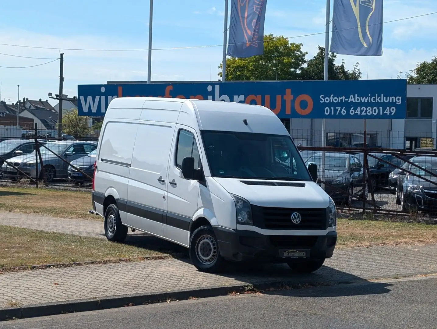 Volkswagen Crafter 35 mittel L2H2 Hochdach*AUSTAUSCHMOTOR Weiß - 1