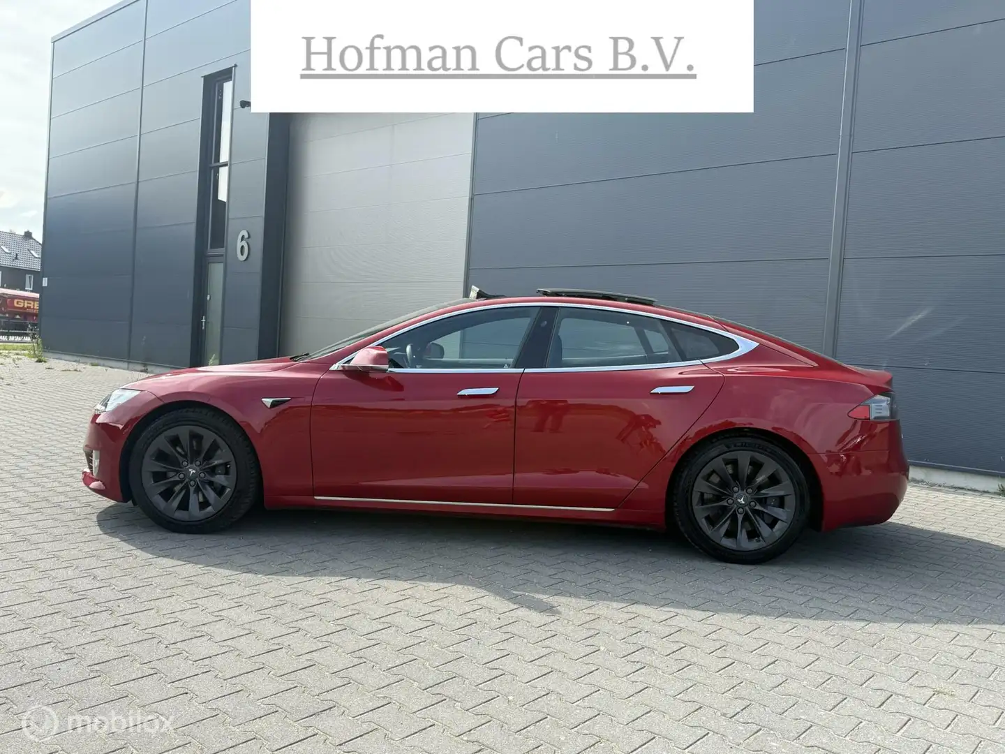 Tesla Model S 100D Pano schuifdak premium interior CCS mcu2 Rosso - 2