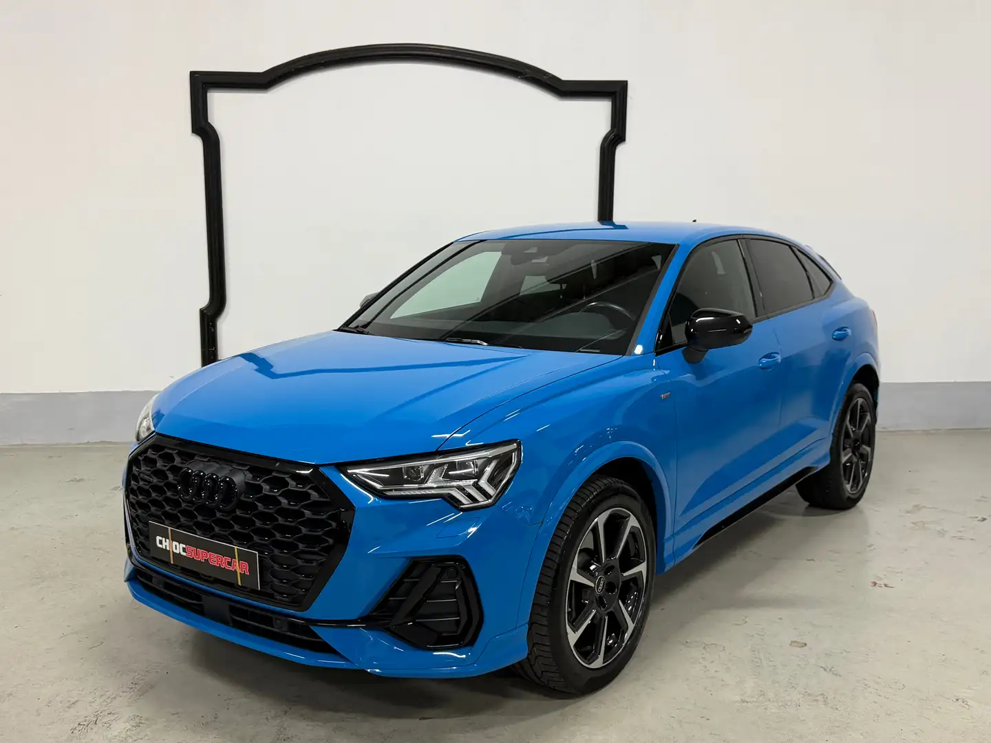Audi Q3 Q3 Sportback 40 2.0 tdi 200cv S line edition quatt Bleu - 1