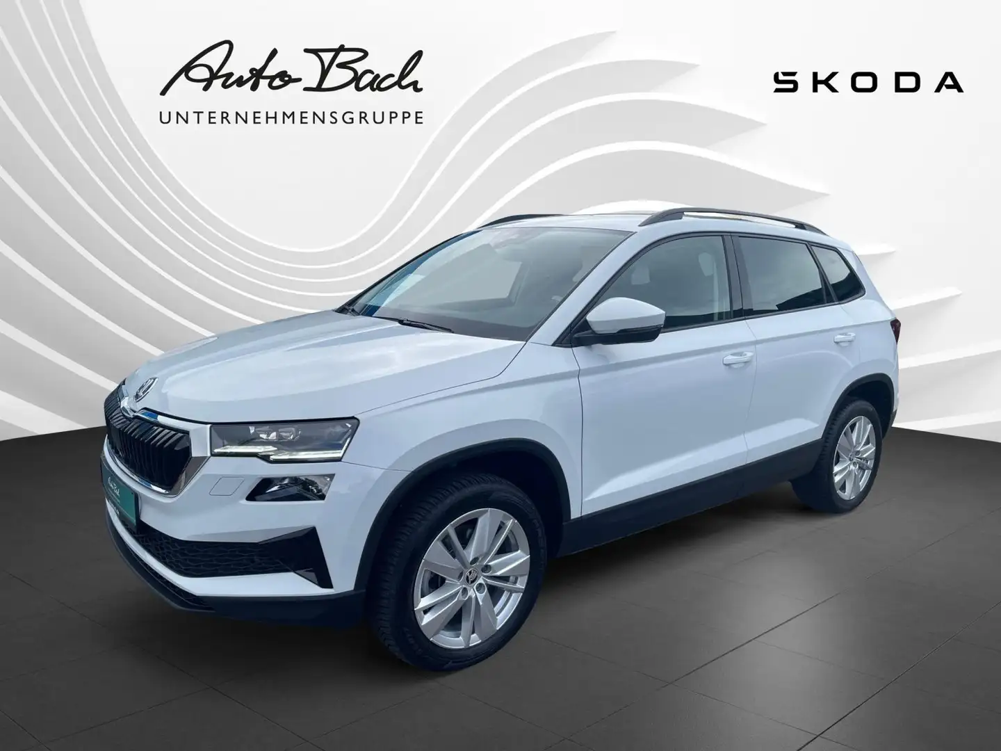 Skoda Karoq Selection 1.5 TSI ACT AHK Weiß - 1