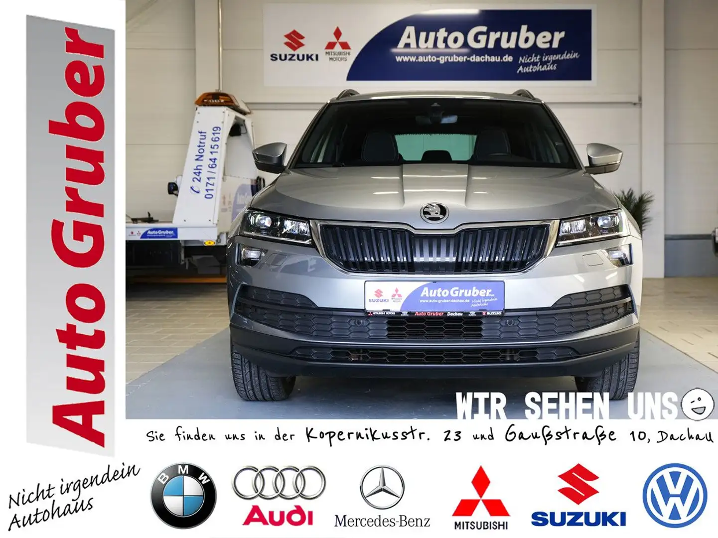 Skoda Karoq Style LED*PDC*Tempom*DSG*Kamera*Navi*BT*Me Gris - 1