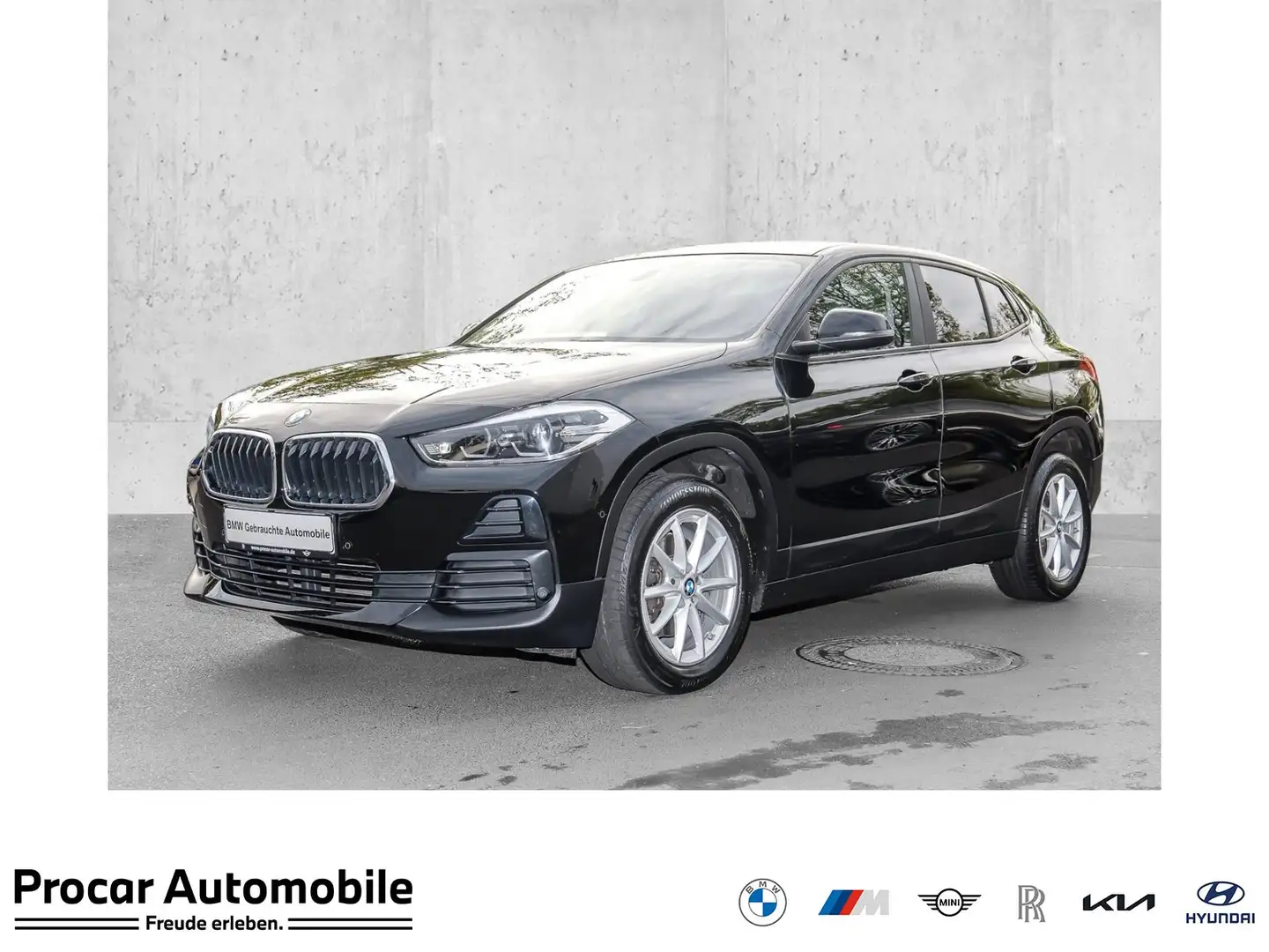 BMW X2 sDrive18i NAVI LED PDC V+H DAB Parkass. LM Schwarz - 1