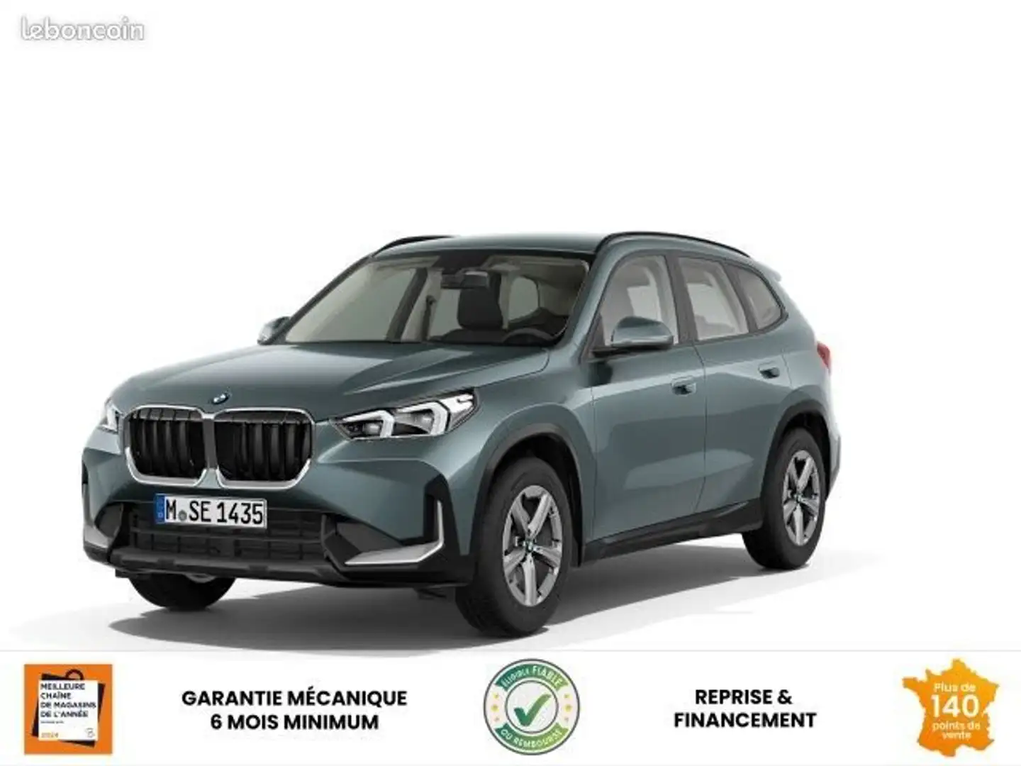 BMW X1 sDrive18i Accès confort Steptronic SUIVI GARANTIE  Gris - 1