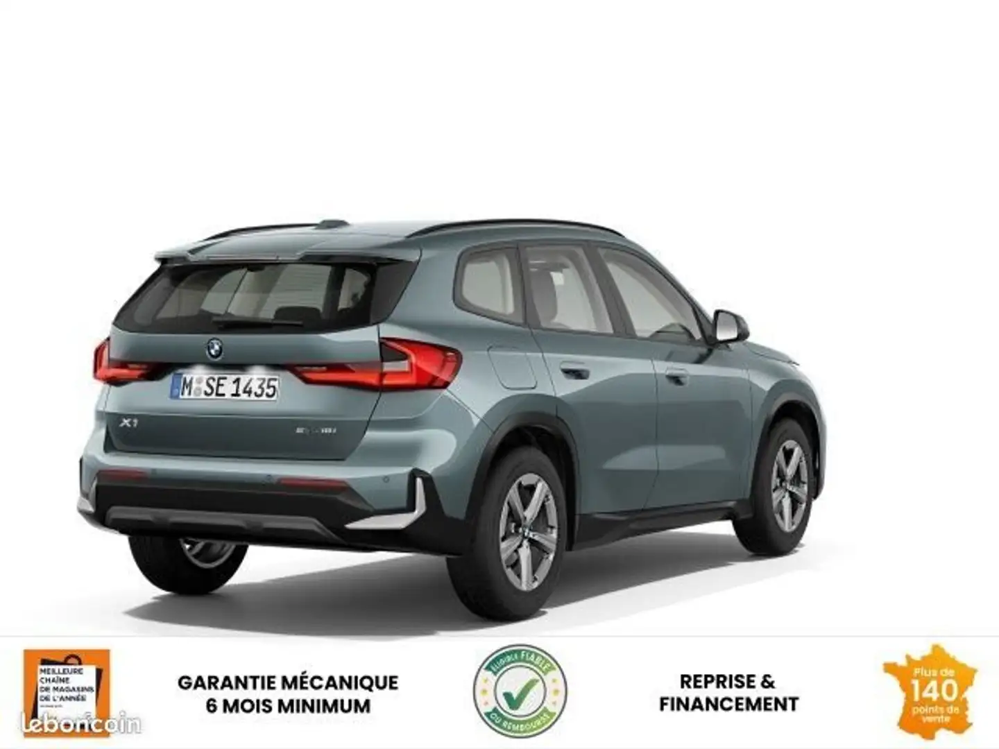BMW X1 sDrive18i Accès confort Steptronic SUIVI GARANTIE  Gris - 2