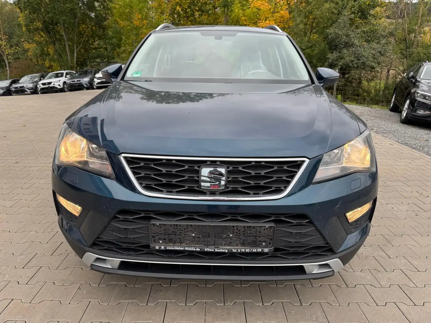 SEAT Ateca 1.6 TDI *STYLE*UNFALL*PDCHI*SHZ*TEMPOMAT*F Bleu - 2