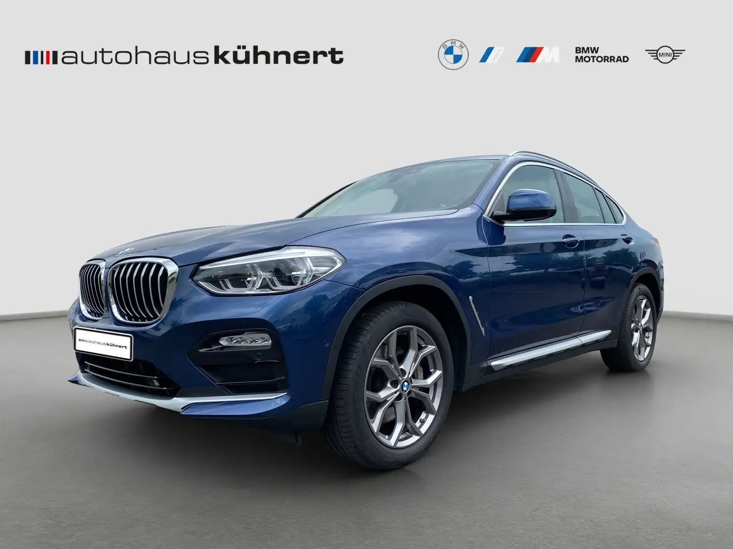 BMW X4 xDrive30i xLine SpurAss 360° AHK ParkAss RFK HUD Bleu - 1