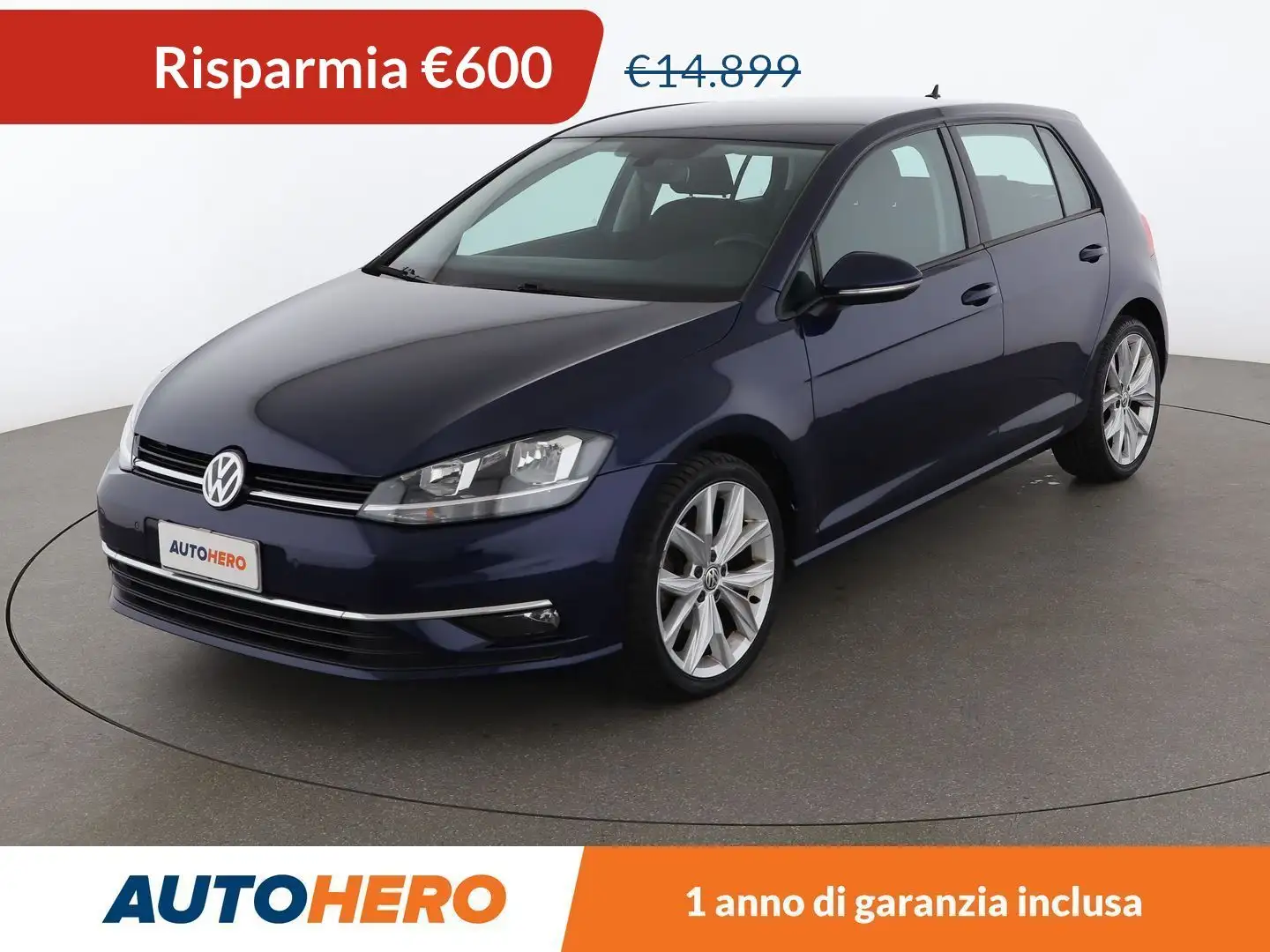 Volkswagen Golf 1.6 TDI Business BlueMotion Yellow - 1