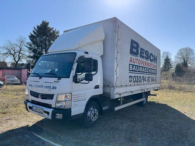 Imagine Mitsubishi Canter Fusov 7 C 18 Koffer und Ladebordwan