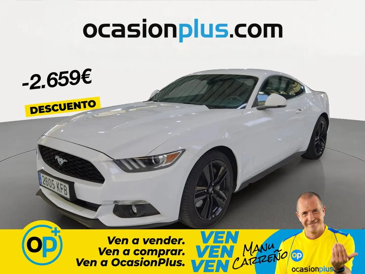 Ford Mustang Fastback 2.3 EcoBoost Aut. Blanco - 1