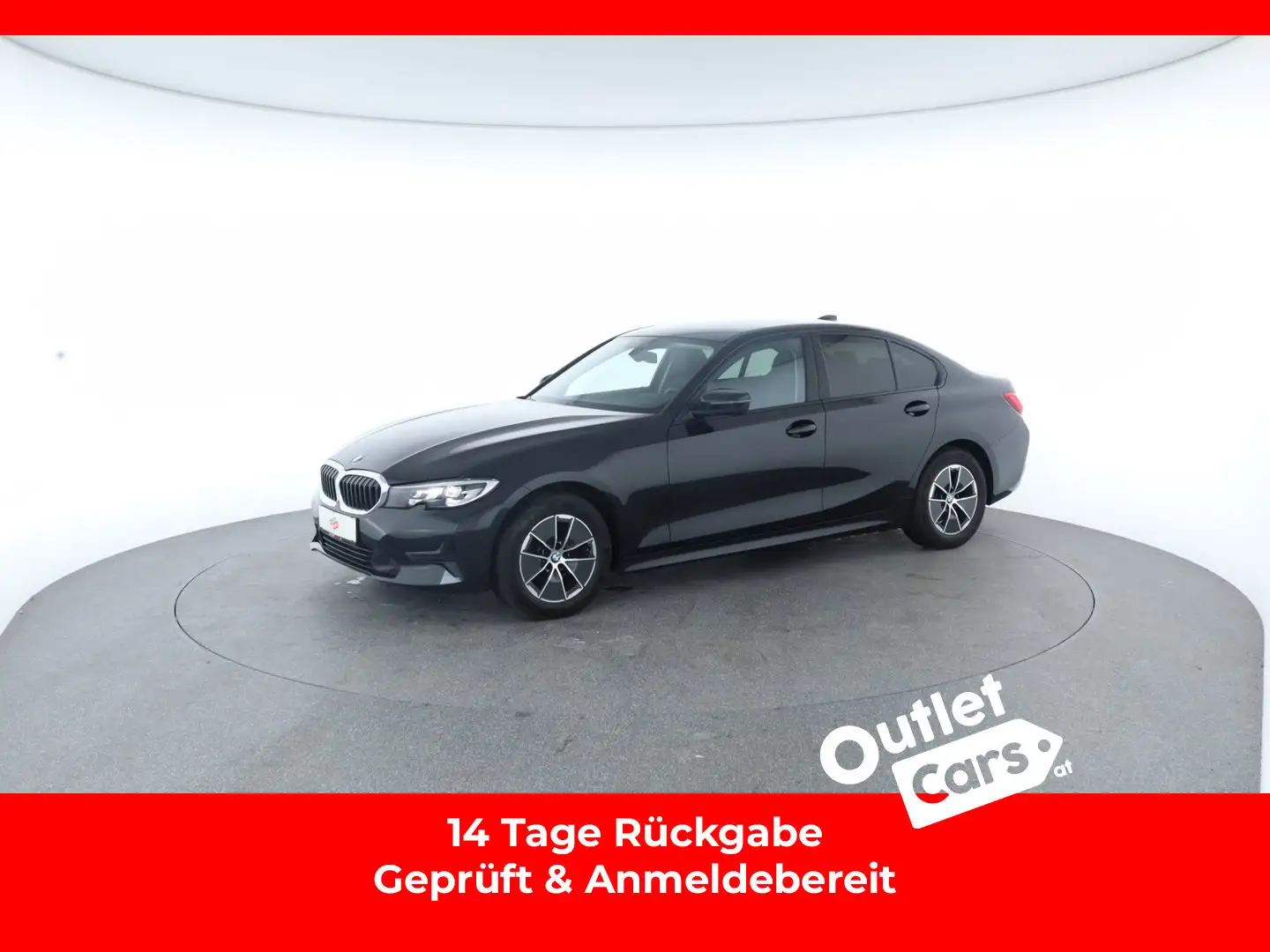 BMW 318 BMW 318d Negro - 1