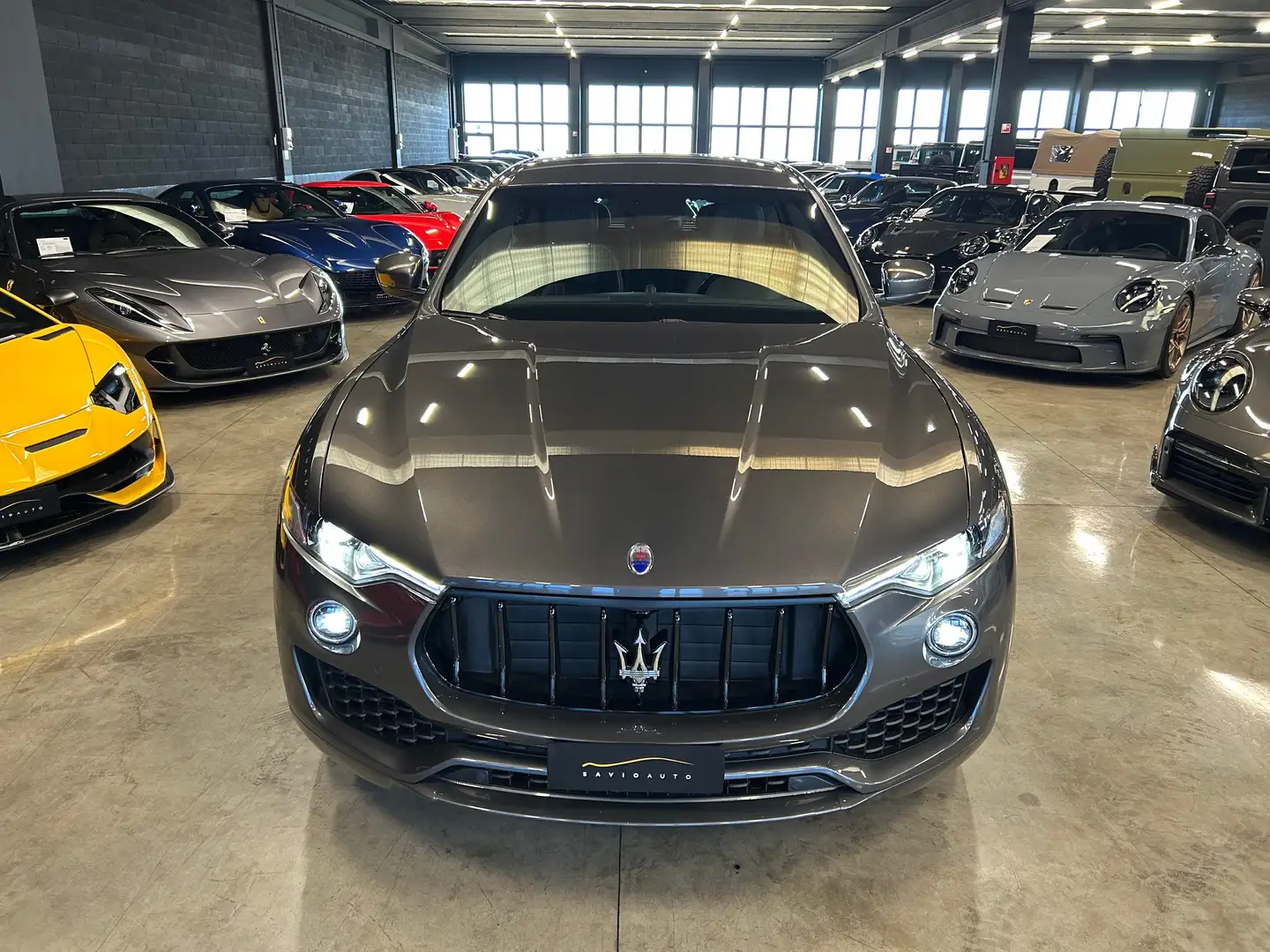 Maserati Levante 3.0 Diesel Gransport 250CV - MOTORE NUOVO 80.000KM Grigio - 2