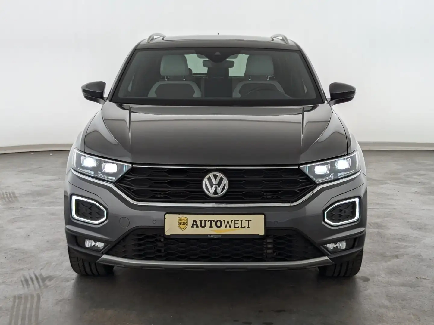 Volkswagen T-Roc T-Roc 2.0 TSI Sport 4Motion LEDER+AHK+PANO+NAVI+ Gris - 2
