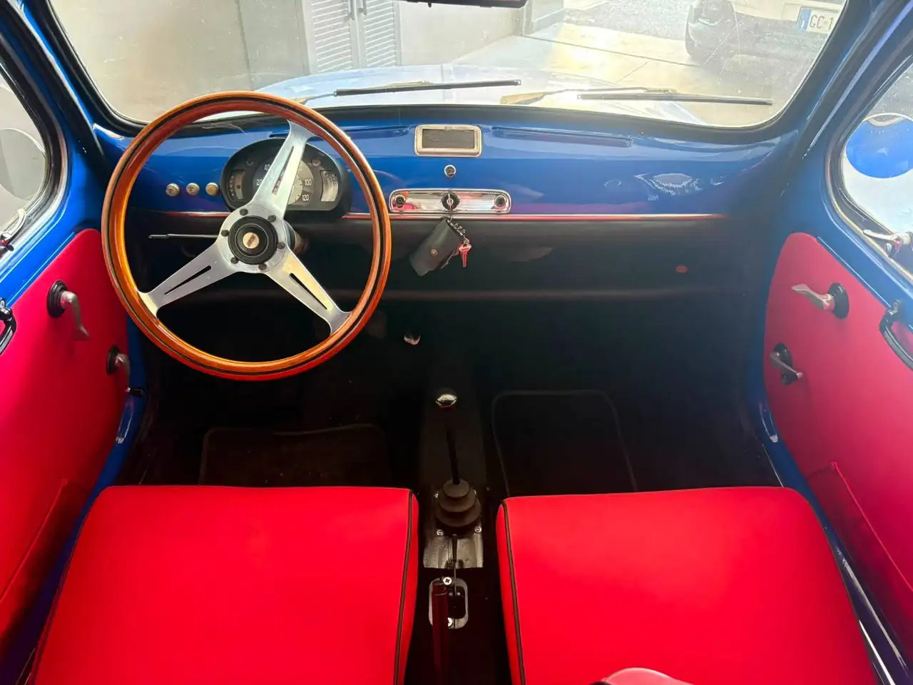 Fiat 600 D "Fanalona" 1969 | Restaurata | Targhe Nere Originali, foto 11