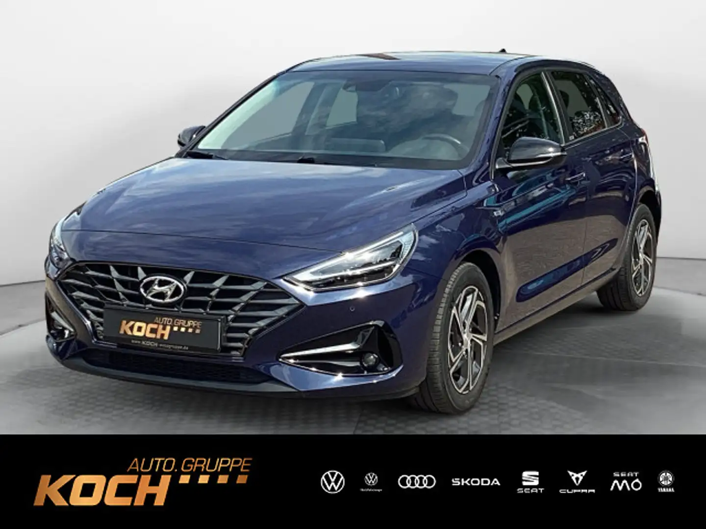 Hyundai i30 i 30 1.5 T-GDI Edition Navi LED Bleu - 1