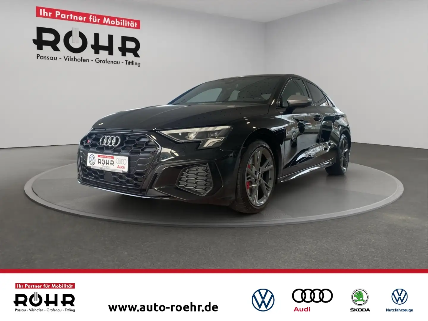 Audi S3 (SHZ.NAVI.GRA.PDC.LED.DAB.virtual cockpit plus) 2. Чёрный - 1