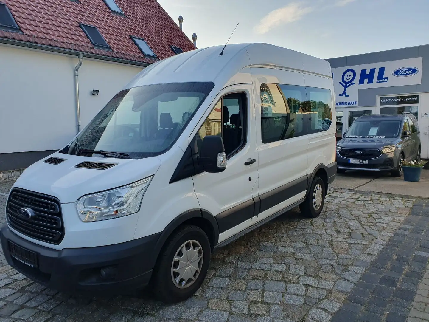 Ford Transit Kombi 350 L2 Trend H3 Ahkpl. Kamera Blanc - 1