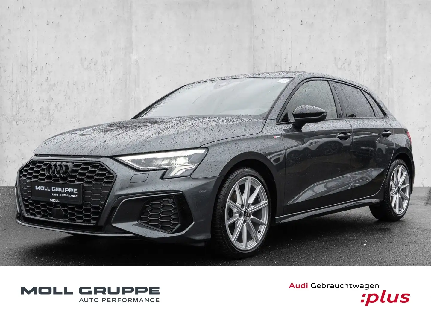 Audi A3 Sportback 35 TDI S tronic 2xKLIMA ACC AUT Grau - 1