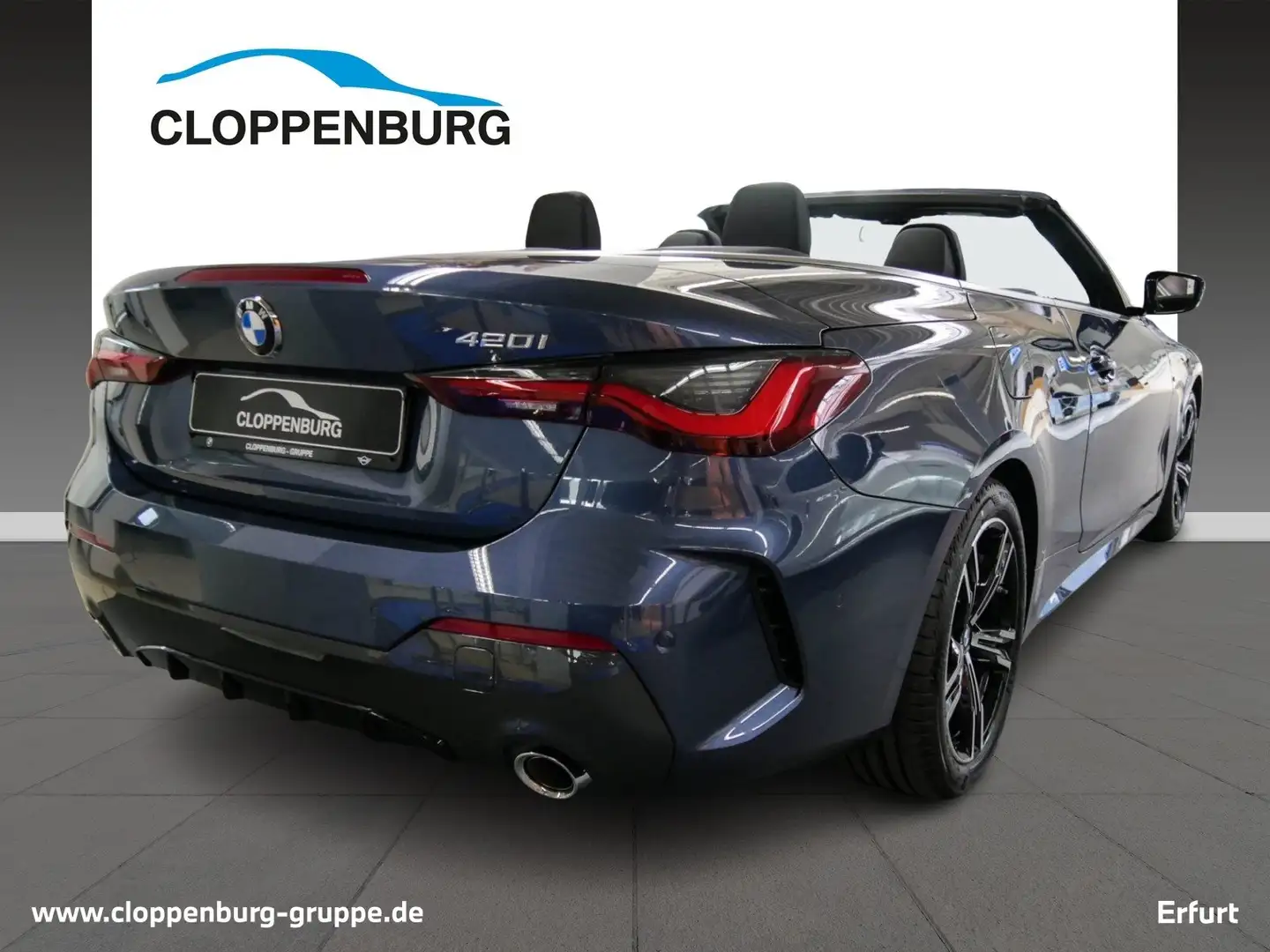 BMW 420 i Cabrio Sport Paket Open-Air Paket Head-Up UPE: 6 Kék - 2