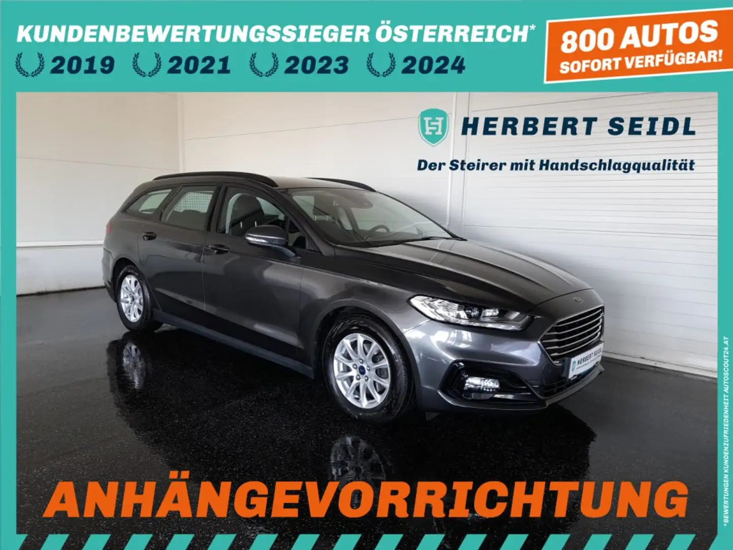 Ford Mondeo Turnier 2,0 EcoBlue Aut Grau - 1