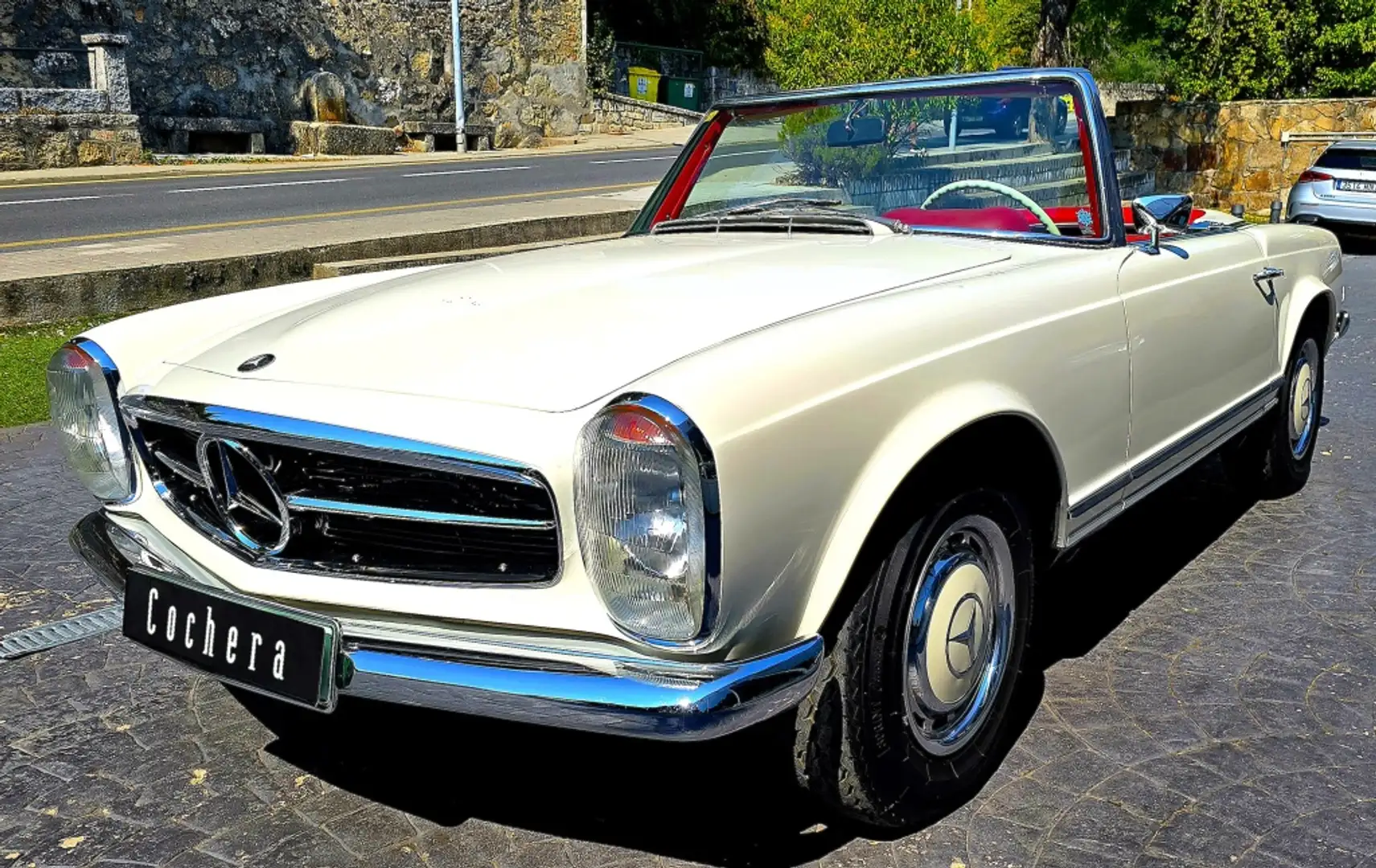 Mercedes-Benz SL 280 (113) Blanc - 1