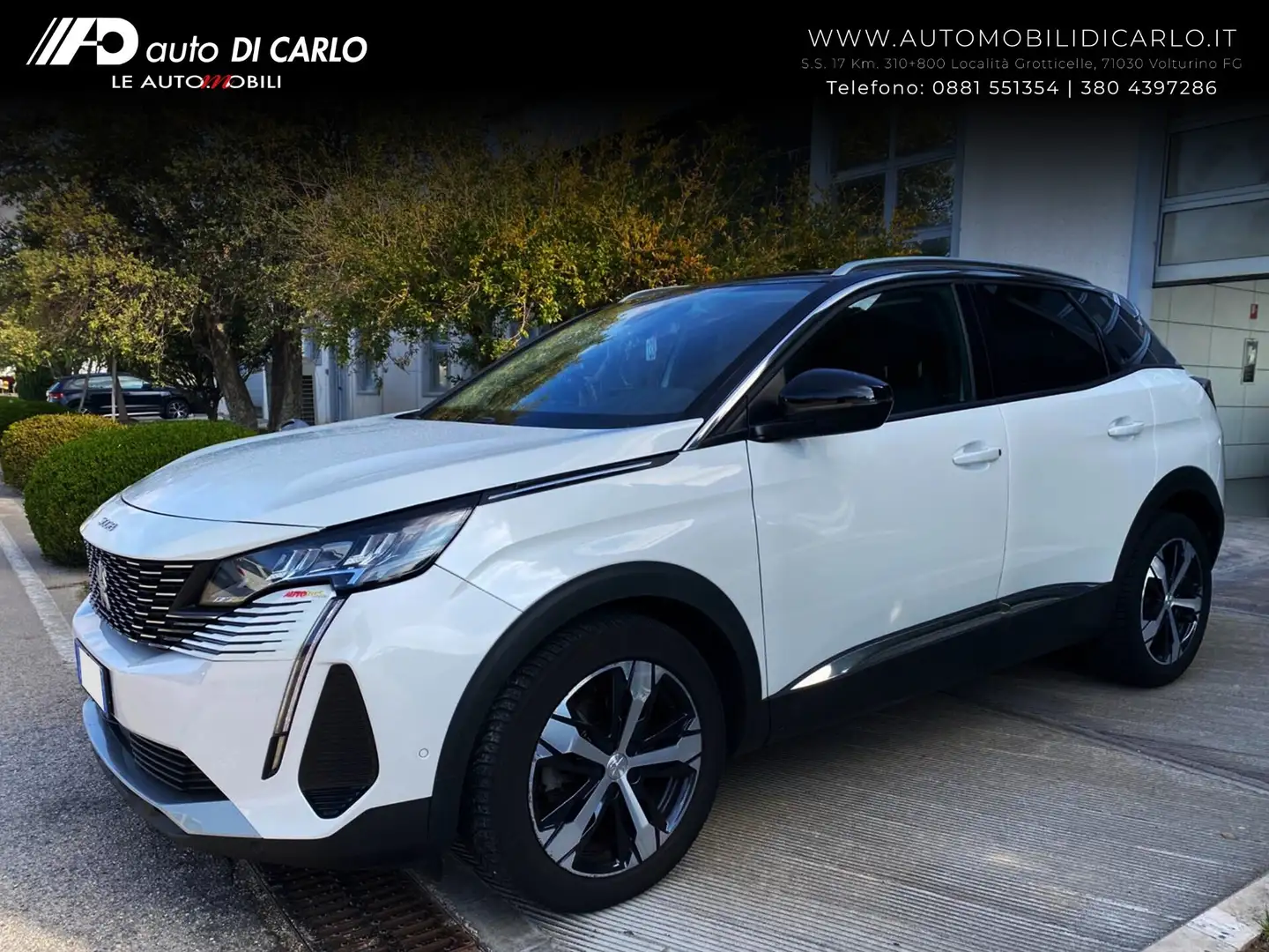 Peugeot 3008 3008 BlueHDi 130 S&S EAT8 Allure Blanc - 1