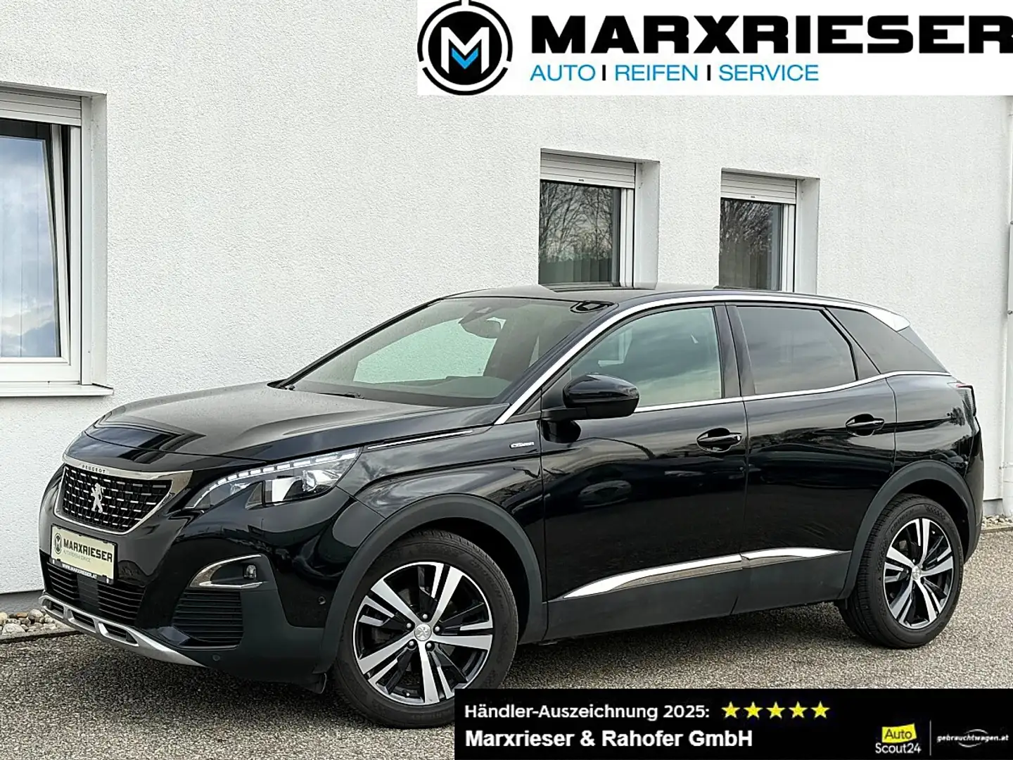 Peugeot 3008 1,5 BHDi130 GT Line Aut.| Kamera |Anhängevorric... Schwarz - 1