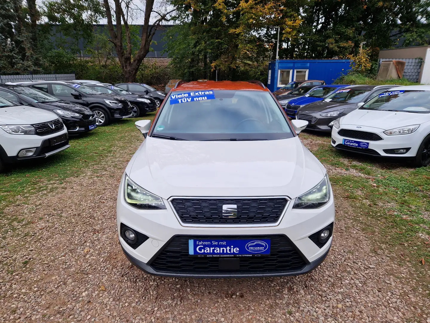 SEAT Arona TGI Klima 77Tkm LED Navi Sitzhzg Kamera 2H Scheckh Blanc - 2