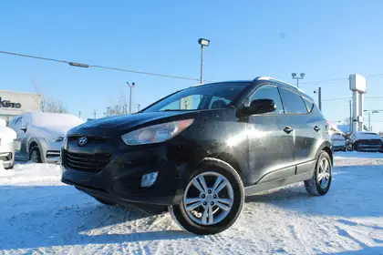 Black 2012 Hyundai Tucson GLS FWD SUV / Crossover Front-Wheel Drive 6-Speed Automatic