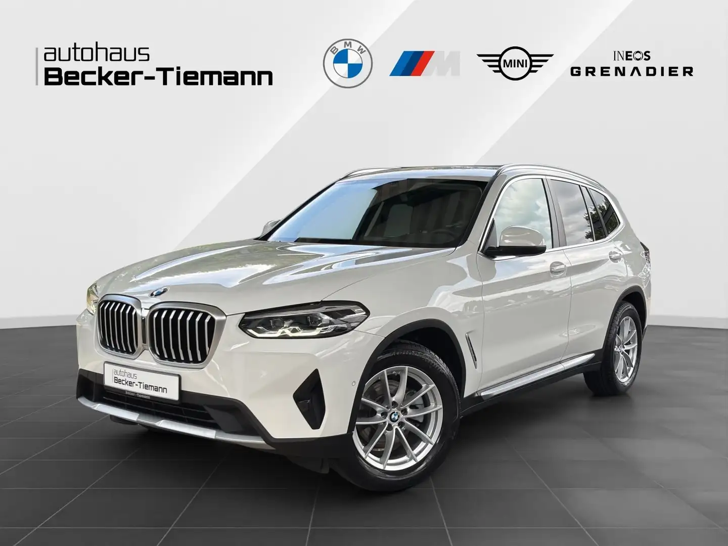 BMW X3 xDrive20i Leasing ab: 499€ mtl | AHK | LED | Komfo Weiß - 1